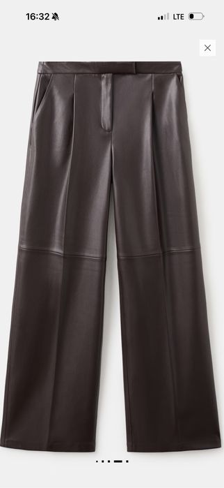 Штани шкіряні Mango S нові