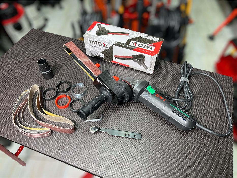 Ленточный напильник Насадка для болгарки YATO YT-829781