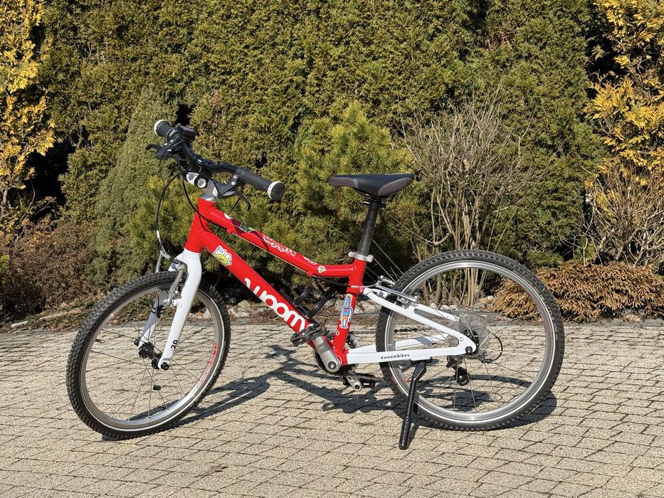 Rower dziecięcy Woom GO 4 20’’ woom red - czerwony