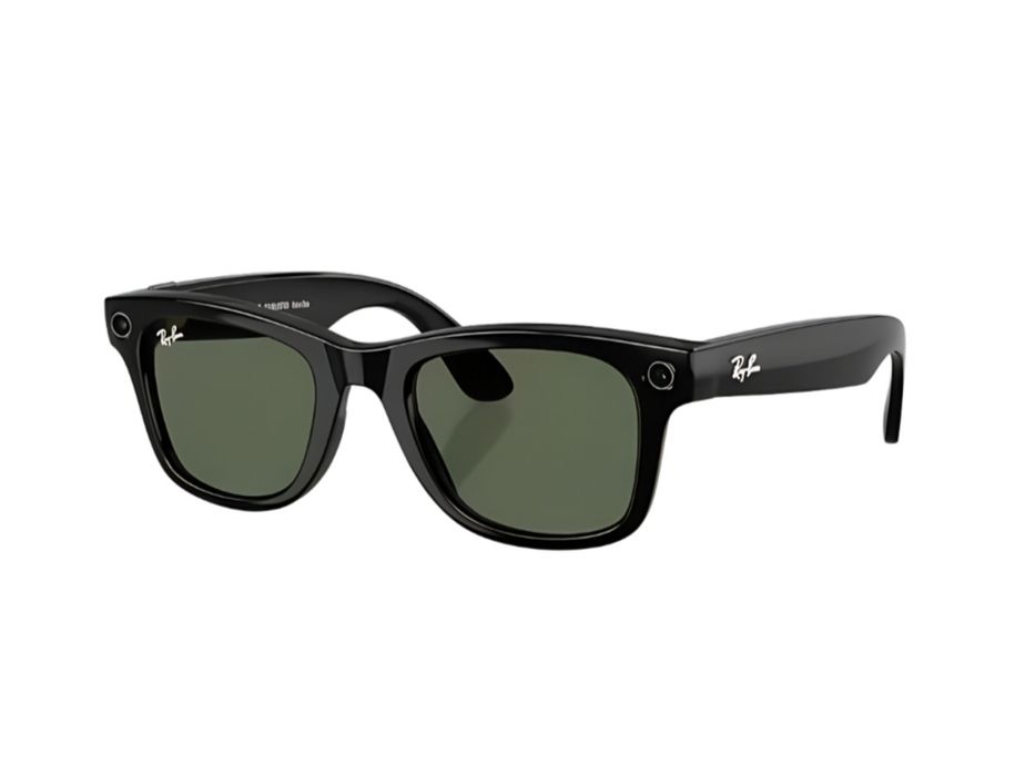 Смарт-окуляри Ray-Ban | Meta Wayfarer [Gen 2] Large Shiny Black Frame