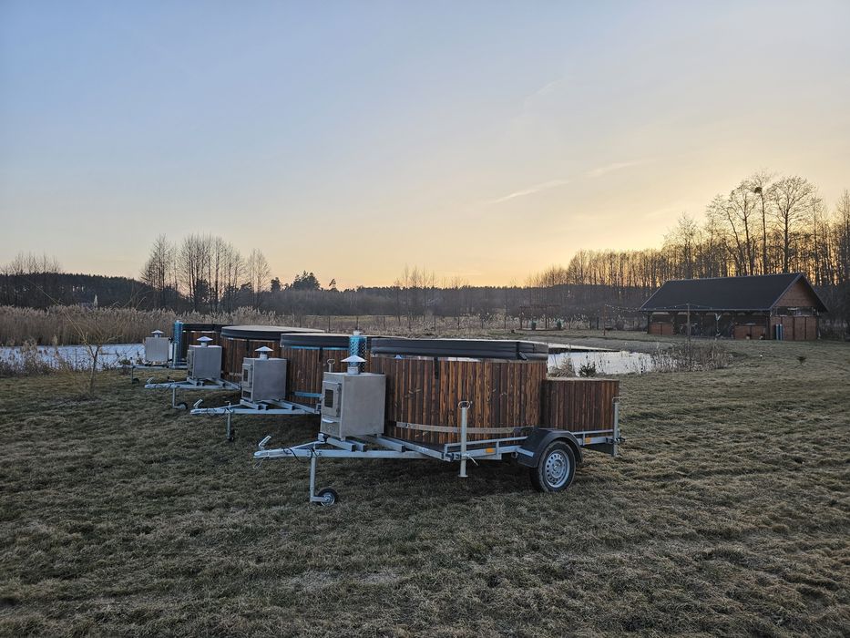 Mobilna balia ogrodowa jacuzzi