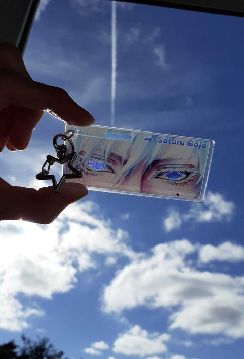 Porta chaves solar Gojo Satoru Jujutsu Kaisen