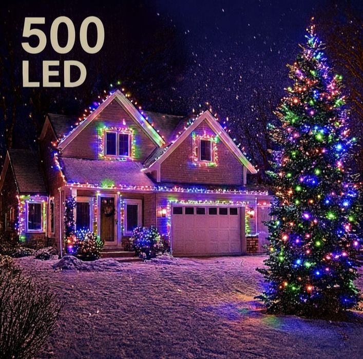 500 led 35m Lamki choinkowe