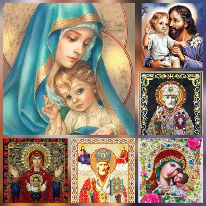 Алмазна вишивка , ікони