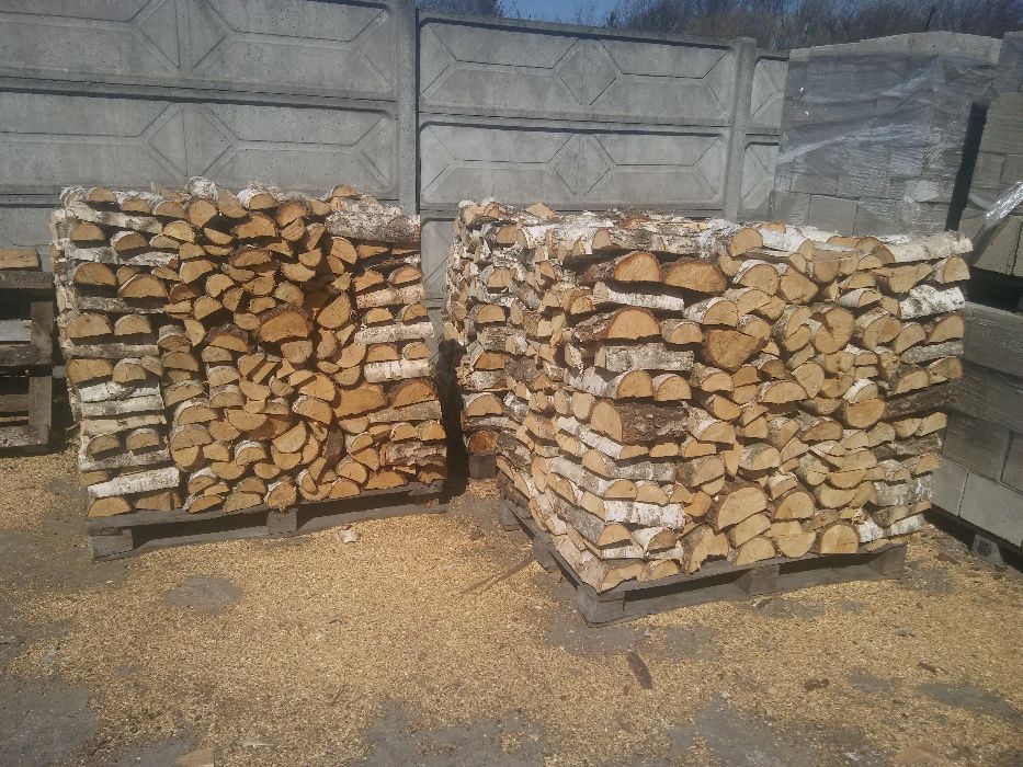 Drewno kominkowe - opałowe Dąb, Brzoza, Sosna, transport!