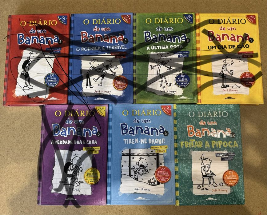 Livros Diario de um Banana