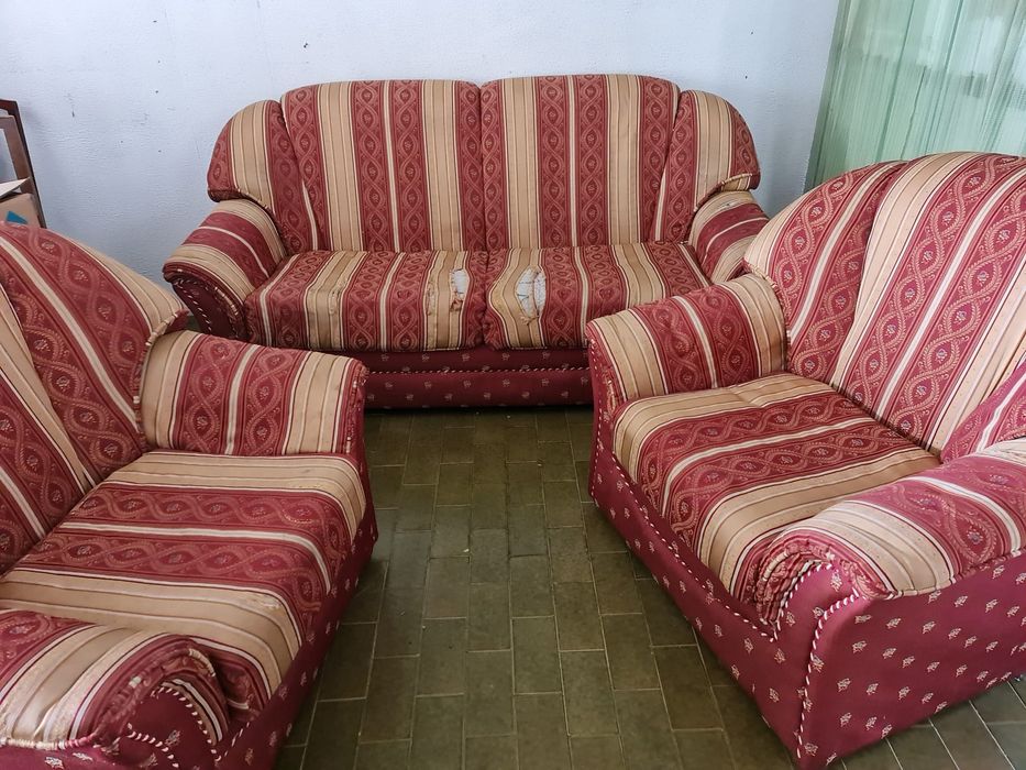 Sofa cama mais 2 sofas