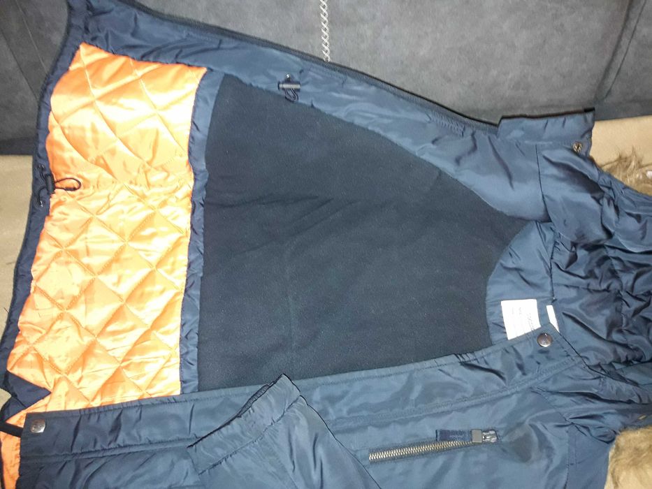 Kurtka zimowa dla chłopca COCCODRILLO r. 134 granatowa