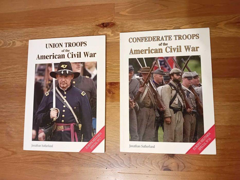 American Civil war. Confederate, Union troops. Sutherland Jonathan