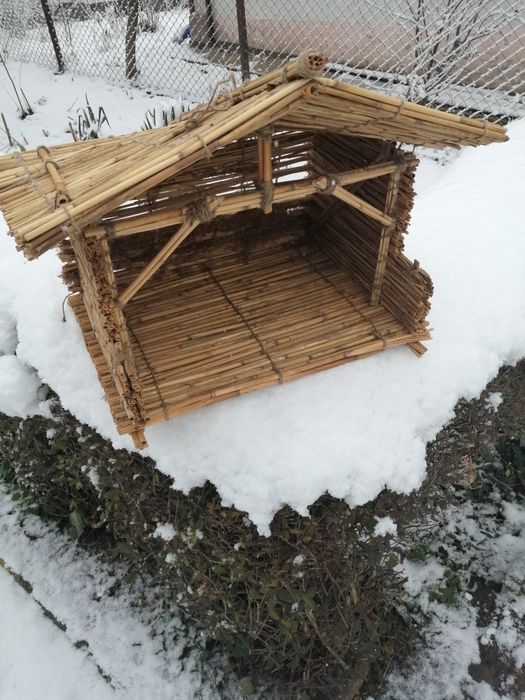 Різдвяні шопки (солома, очерет) етностиль