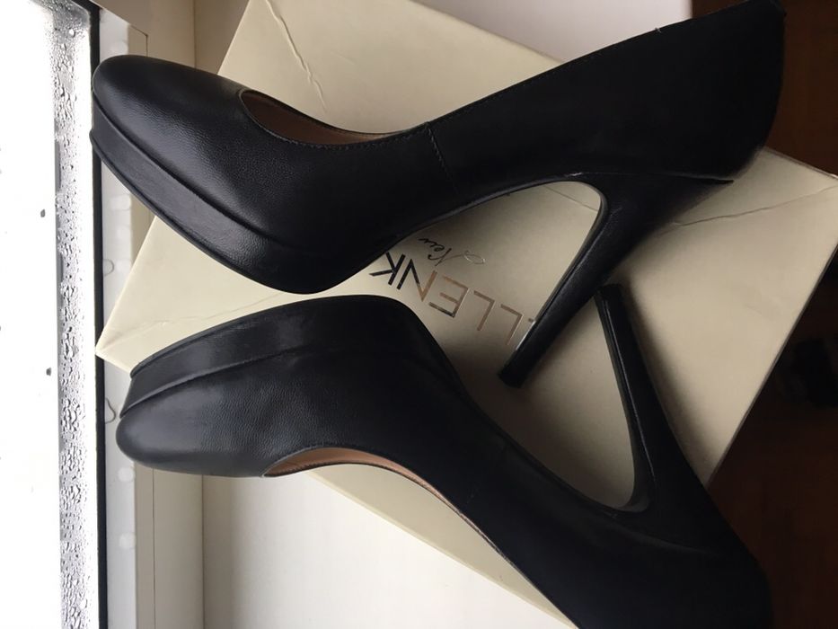 Туфли черевики кожаные