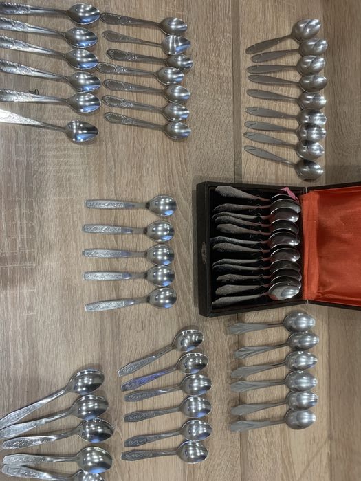 Чайні  ложки з нержавійки