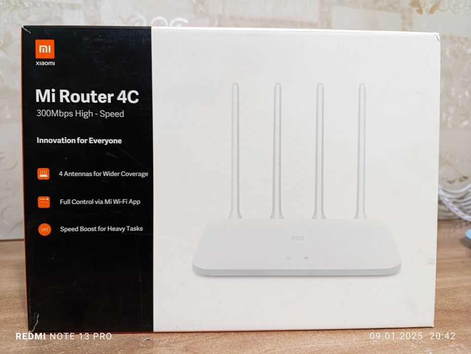 Wi-Fi роутер Xiaomi Mi WiFi Router 4C