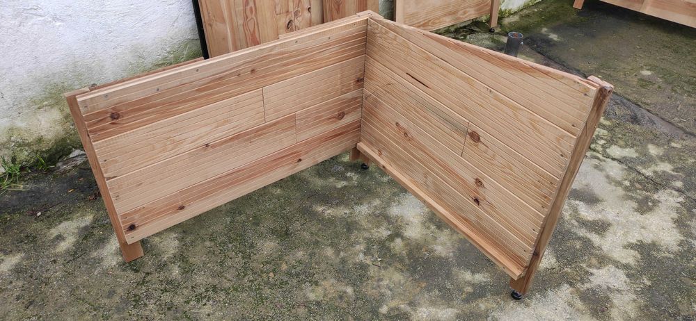 Casota cão madeira grande