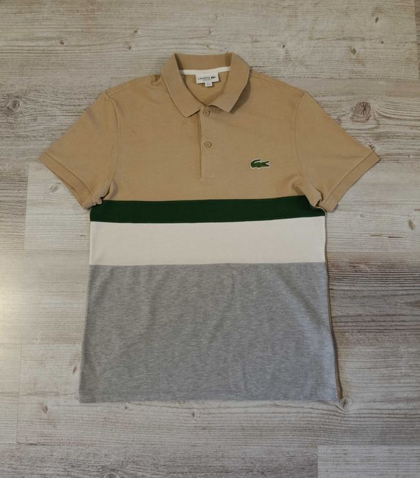 Футболка чоловіча класична Lacosta mens