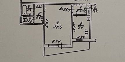 (13/4) Продам 1-кімнатну квартиру на вул. Небесної сотні/ Інглезі