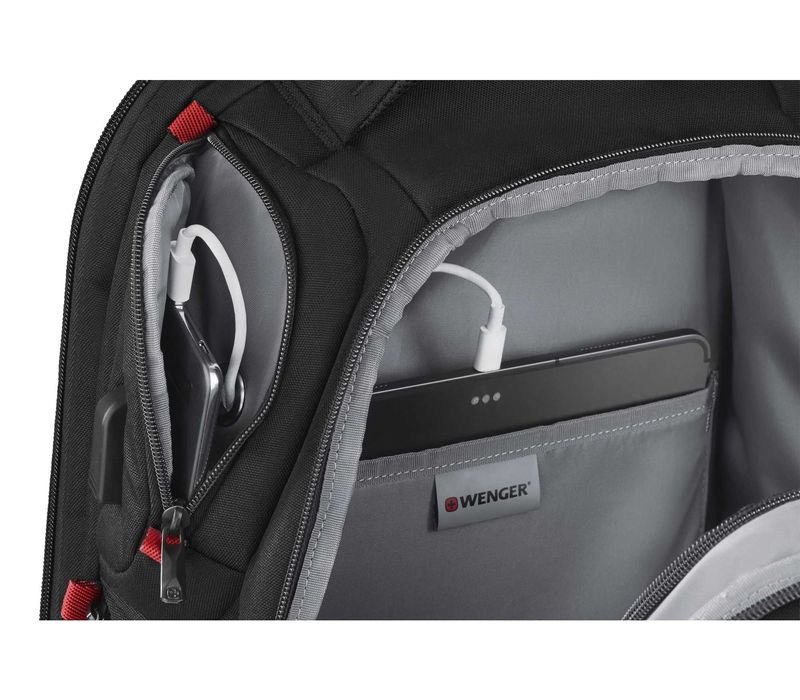 Wenger Tech, PlayerOne 17.3" Gaming Laptop Backpack, black, -25%