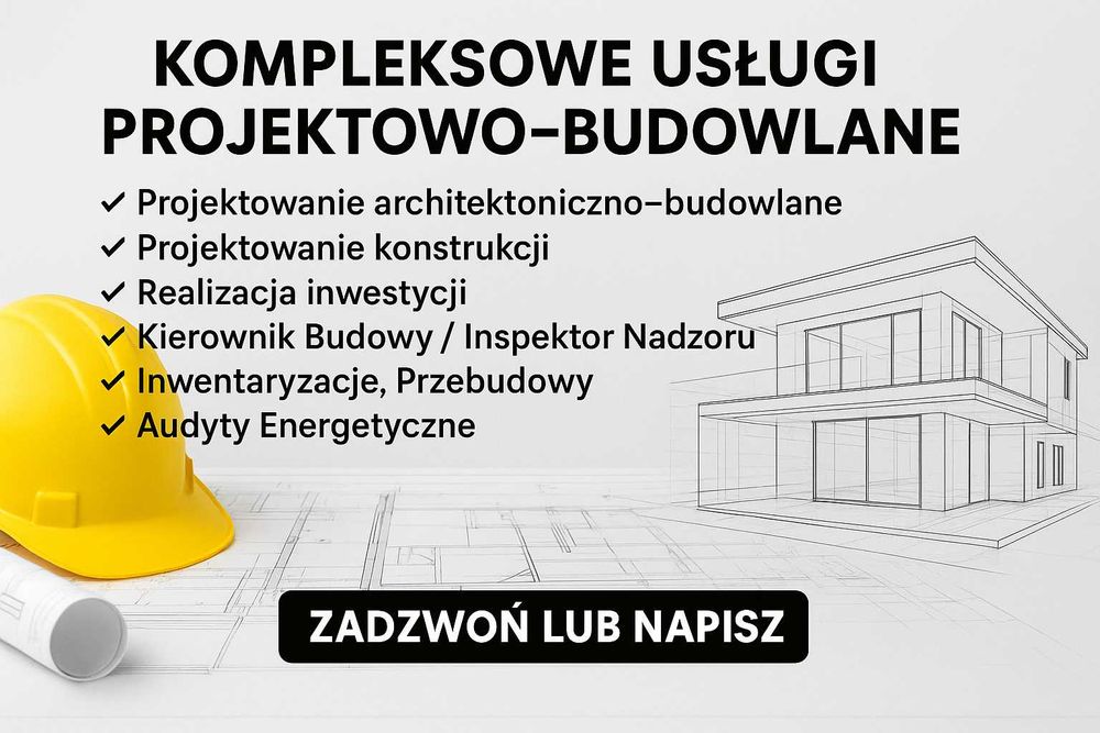 Architekt, Konstruktor, Kierownik budowy