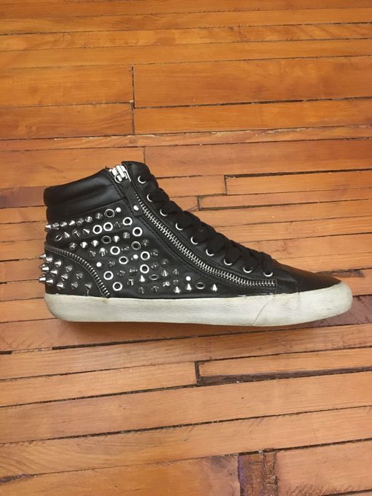 Zara Winter skorzane trampki