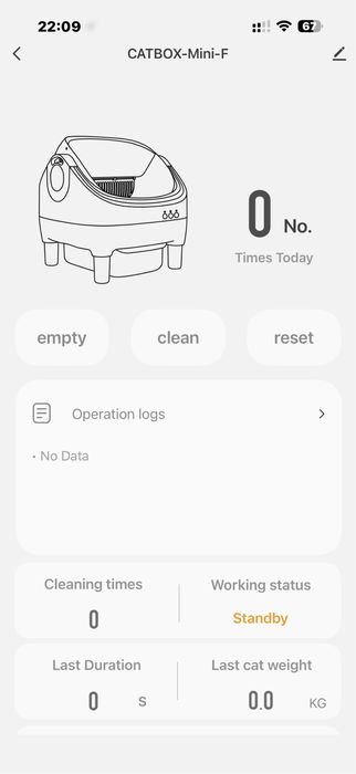 Caixa de areia Automatica Nova
