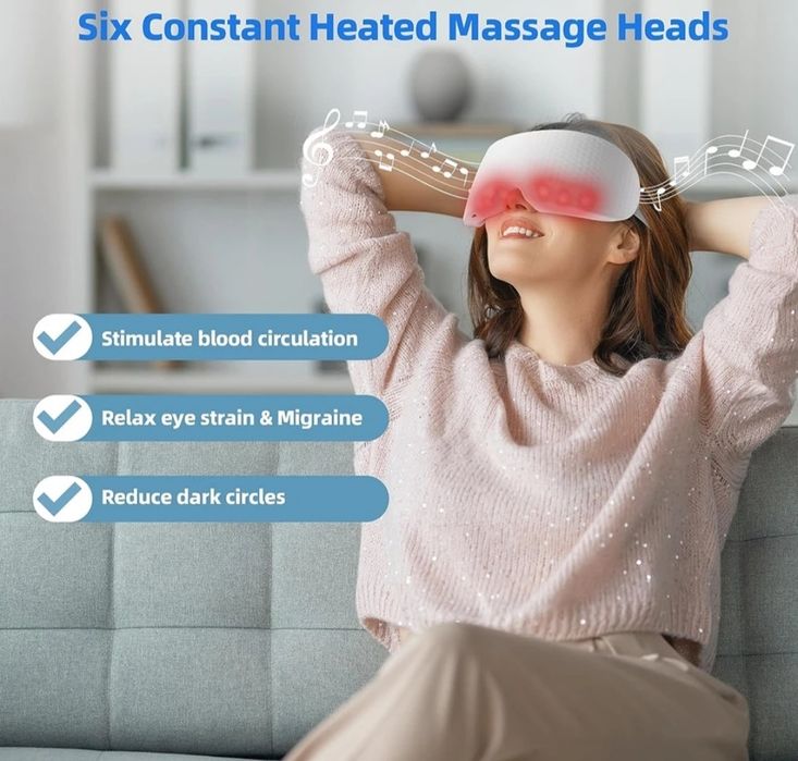 Massageador de olhos com Névoa(NOVO)