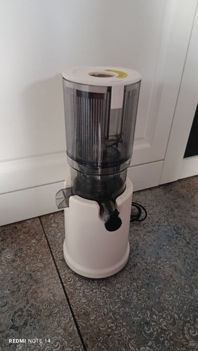 Wyciskarka wolnoobrotowa pionowa blender Aobosi ZM1907B 180 W -  BEŻ