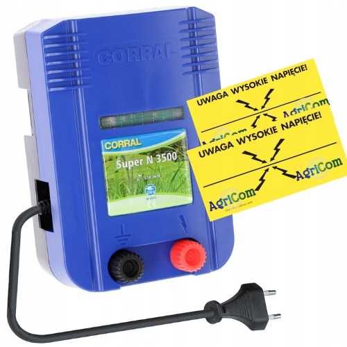 Elektryzator sieciowy Corral N 3500 na dziki konie bydło owce 5,5 J