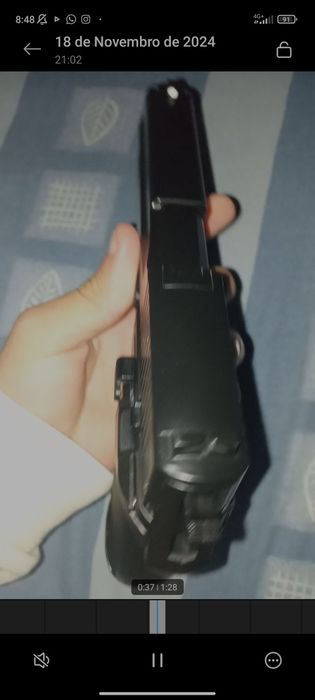 Airsoft de mola potente