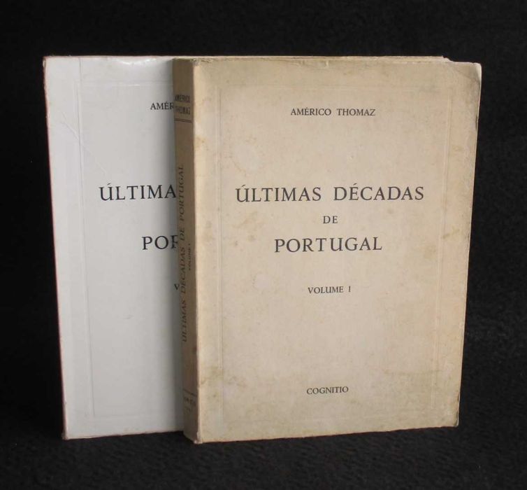 Livros Últimas Décadas de Portugal Américo Thomaz 2 Volumes