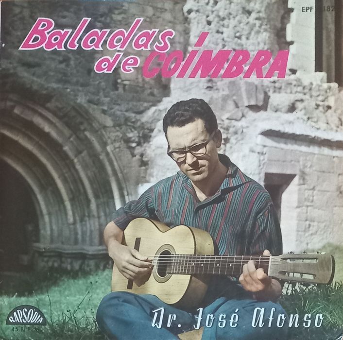 Discos vinil singles7 José Afonso