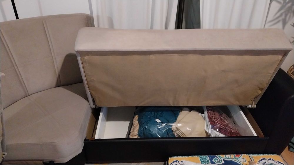 Vendo sofá com arrumação