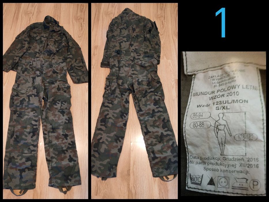 Używany mundur 123ul/mon