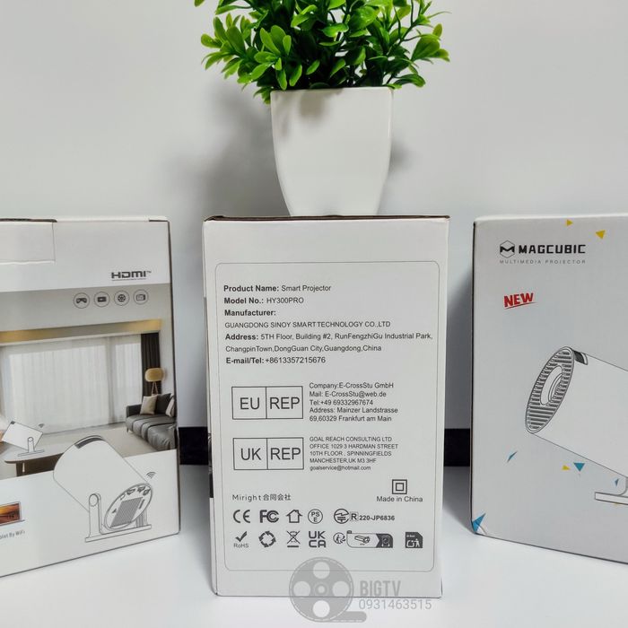 Надійний проектор HY 300 PRO Magcubic з WiFI та Android 11 оригінал 4K