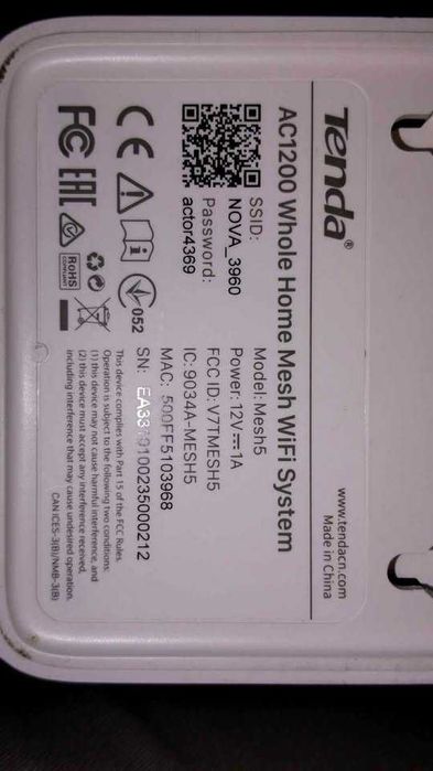 Tenda mw5 WiFi mesh pack 3