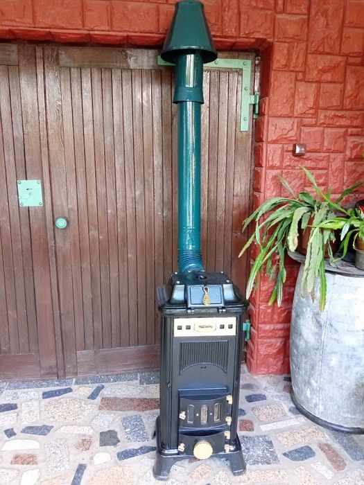 Piec kominek koza Triumph zabytek