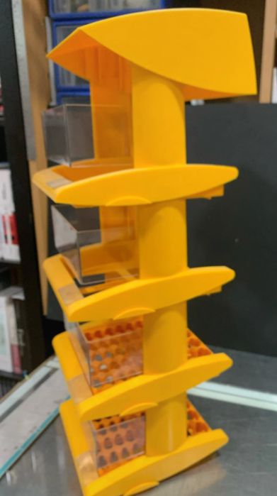 Expositor bic de 4 pisos