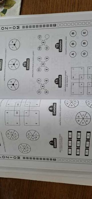 A4 500 łamigłówek logicznych zagadek, NOWY