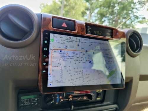 Магнитола LC70 Toyota ALPHARD LAND CRUISER 70 76 78 CarPlay Android 15