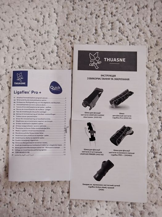Шіна для фіксації правої руки Ligaflex Pro+