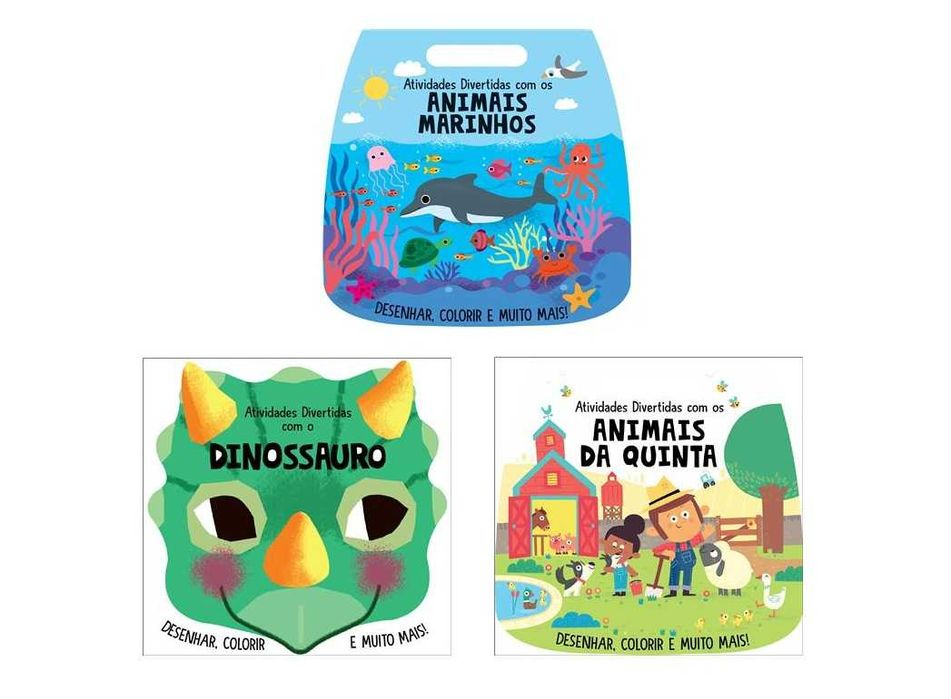 Atividades Divertidas com o Dinossauro/ Animais Marinhos/ Quinta