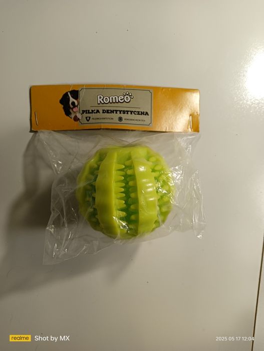 Piłka dentystyczna dla psa z wypustkami dla zwierząt chowanie smakołyk