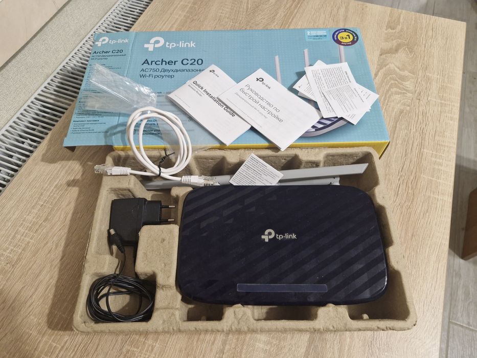 Роутер TP-LINK Archer C20 (Маршрутизатор)