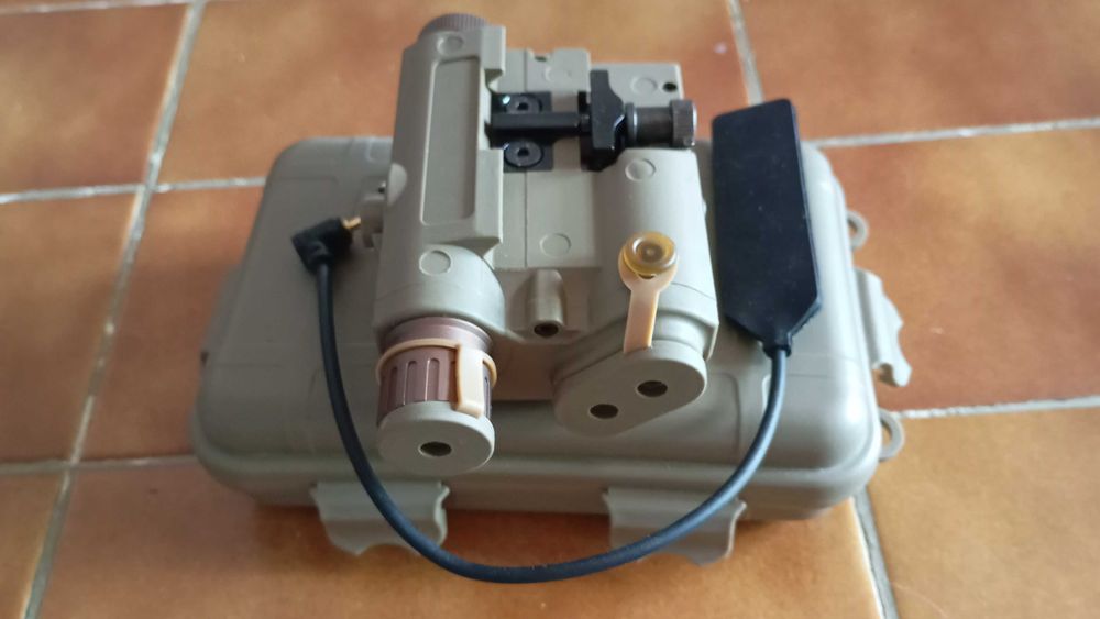 wadsn laser lanterna tactica airsoft caça