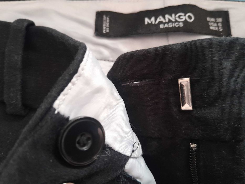 Spodnie czarne Mango M