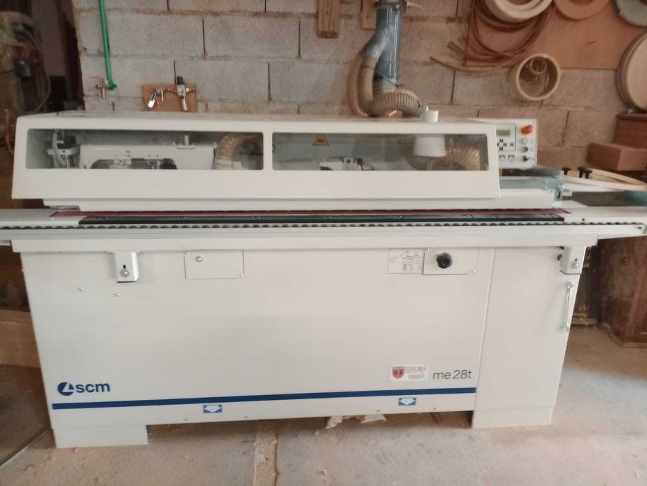 Maquina orladora SCM ME 28T — Como Nova (1 hora de uso)