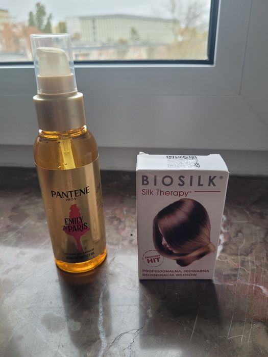 Olejek do włosów Pantene keratin jedwab