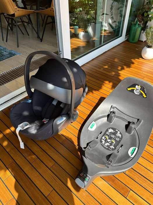 Zestaw Cybex Cloud Z i-Size + Baza obrotowa Base Z + Adaptery