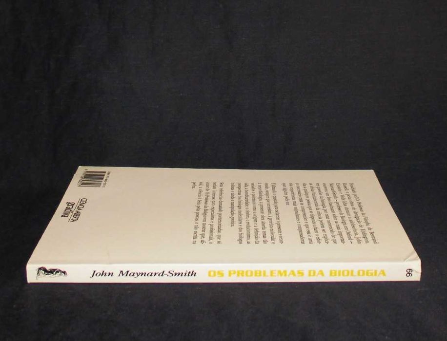 Livro Os Problemas da Biologia John Maynard-Smith Ciência Aberta