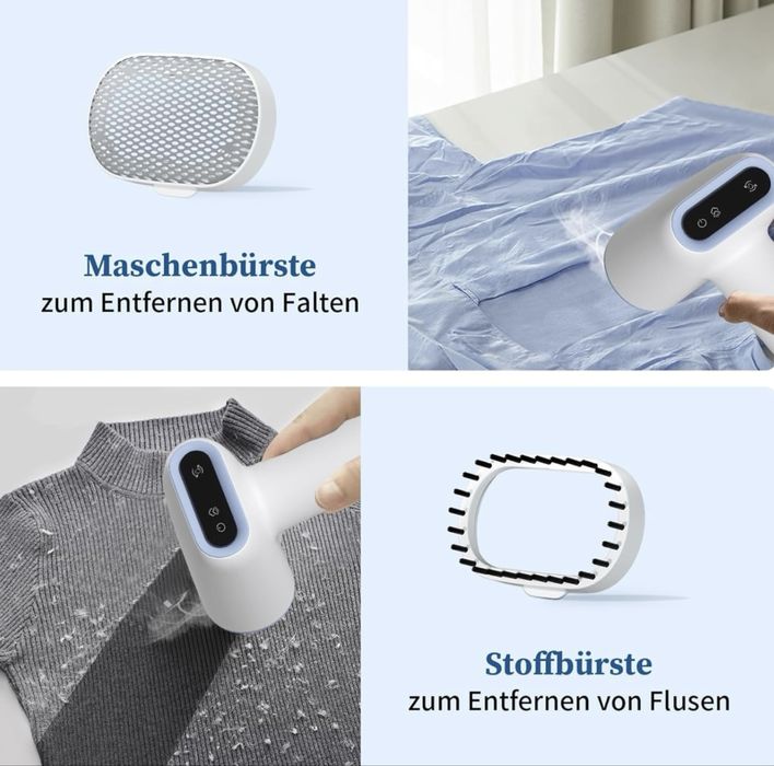 Parownica do ubrań 250ml 1600W biała