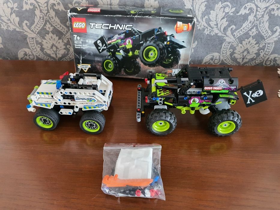 Lego Technic zestawy 42047 oraz 42118